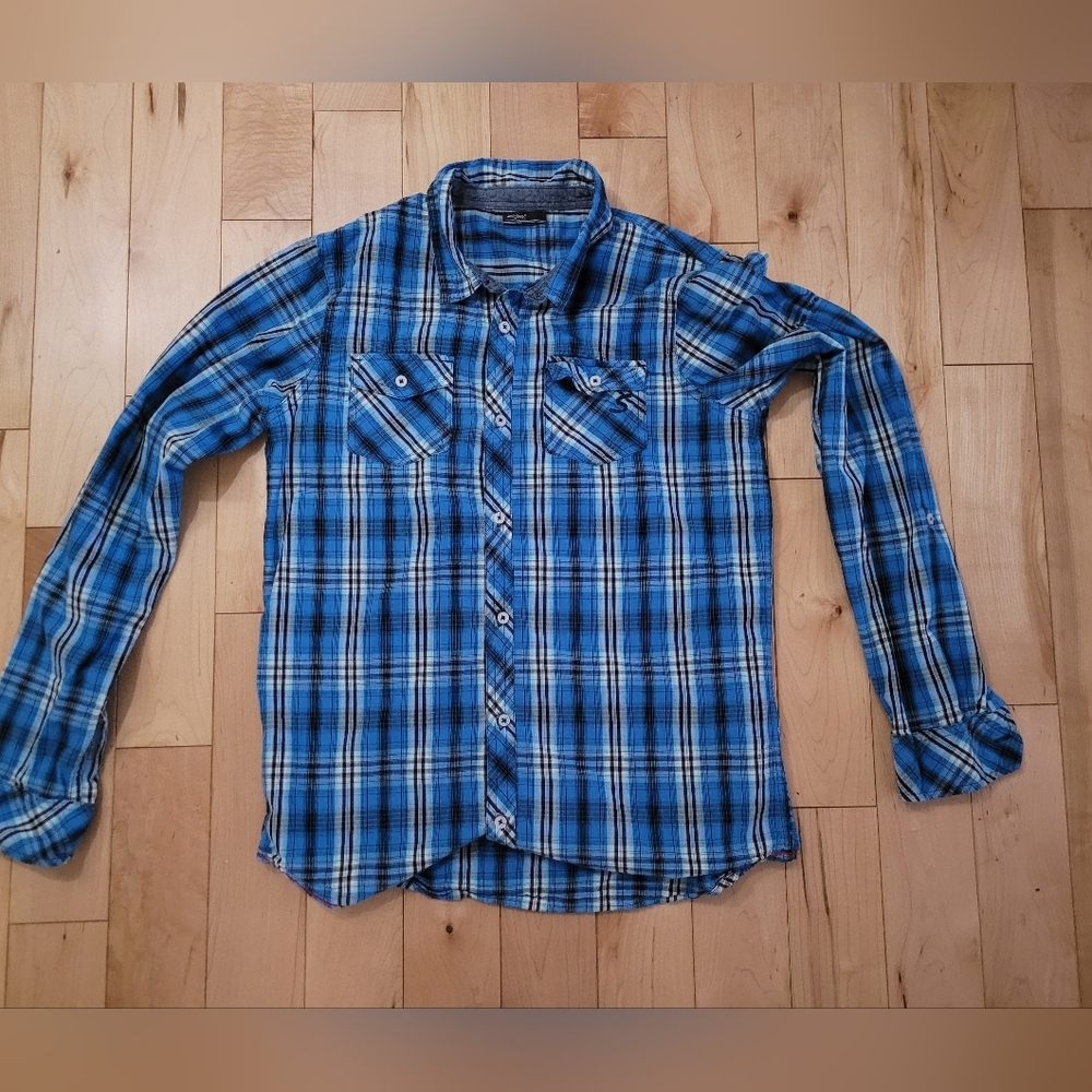 Silver Jean Co. Boys size 10/12 (I think) dress shirt